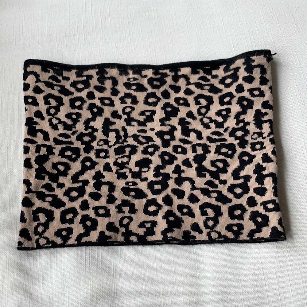 Kendall and Kylie cheetah print crop top from Pacsun